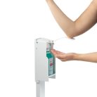Adagoló állomás kézfertőtlenítőhöz, állványos Durable, fehér