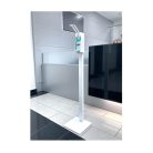 Adagoló állomás kézfertőtlenítőhöz, állványos Durable, fehér