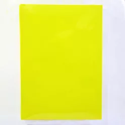   Előlap, A4, 200 micron 100 db/csomag, Bluering® áttetsző sárga