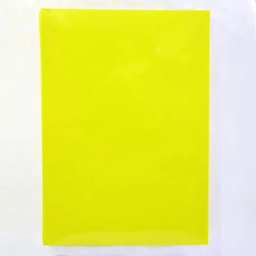 Előlap, A4, 200 micron 100 db/csomag, Bluering® áttetsző sárga