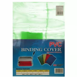   Előlap, A4, 200 micron 100 db/csomag, Bluering® áttetsző zöld