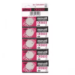   Elem CR2032 lithium 5 db/csomag, téphető bliszterben Maxell