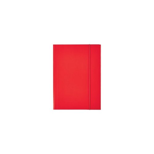 Gumis mappa A4, karton 15mm, Esselte Economy piros