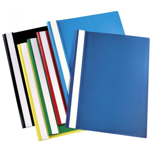 Gyorsfűző műanyag A4, PP Fornax sötétkék