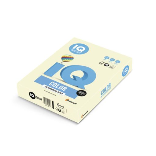 Másolópapír, színes, A4, 80g. IQ BE66 500ív/csomag, pasztell vanilia