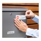 Etikett címke, 210 x297mm, időjárásálló poliészter, 1 címke/ív, 20 ív/doboz, Avery fehér