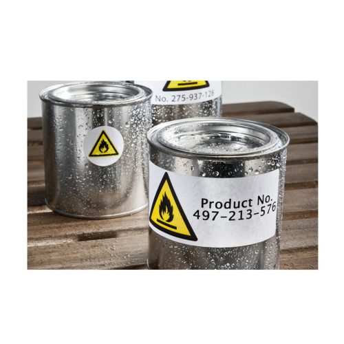 Etikett címke, 210 x297mm, időjárásálló poliészter, 1 címke/ív, 20 ív/doboz, Avery fehér