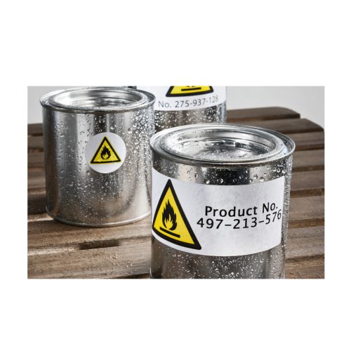 Etikett címke, 99,1 x42,3mm, időjárásálló poliészter, 12 címke/ív, 20 ív/doboz, Avery fehér