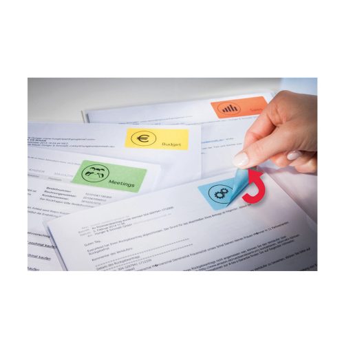 Etikett címke, 45,7 x21,2mm, univerzális visszaszedhető, 48 címke/ív, 20 ív/doboz, Avery zöld