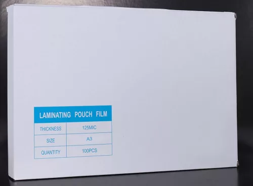 Lamináló fólia A3, 125 micron 100 db/doboz, Bluering®