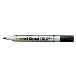 Táblamarker 2mm, kerek, Pentel fekete