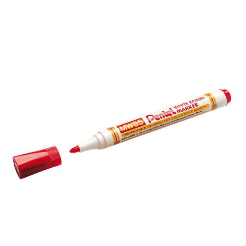 Táblamarker 2mm, kerek, Pentel piros