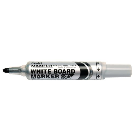 Táblamarker 2,5mm, kerek hegyű, Pentel Maxiflo fekete