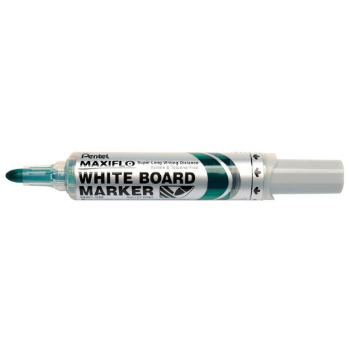 Táblamarker 2,5mm, kerek hegyű, Pentel Maxiflo zöld