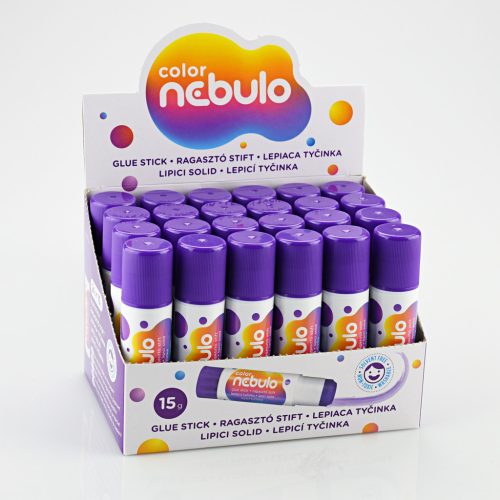 Ragasztóstift színváltós 15g. Nebulo