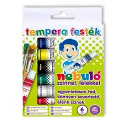 Tempera készlet, 12ml, Nebulo 6 klf. szín
