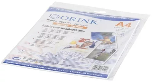 Fotópapír Pp A4, S 140g. 20lap fényes Orink (P610140S20)