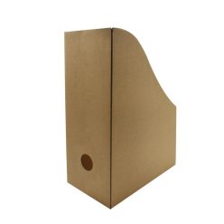 Iratpapucs 8cm, mikrohullámú karton Bluering®, natúr