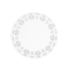 Tortacsipke kerek átmérő: 28 cm 100 db/csomag fehér