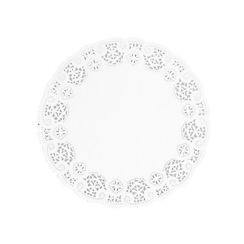 Tortacsipke kerek átmérő: 36 cm 100 db/csomag fehér