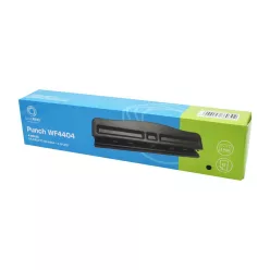 Lyukasztó 4 lyukú 12lap fém WF4404 fekete